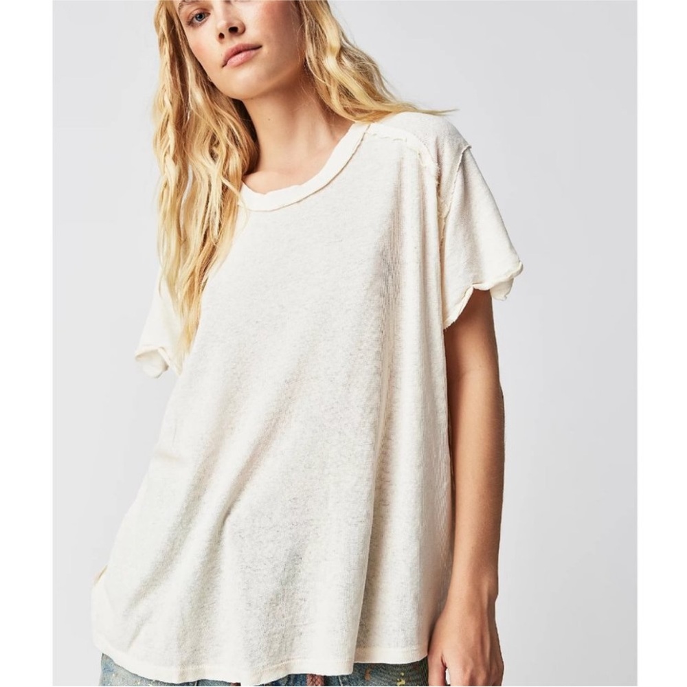 We The Free Care Linen Tee